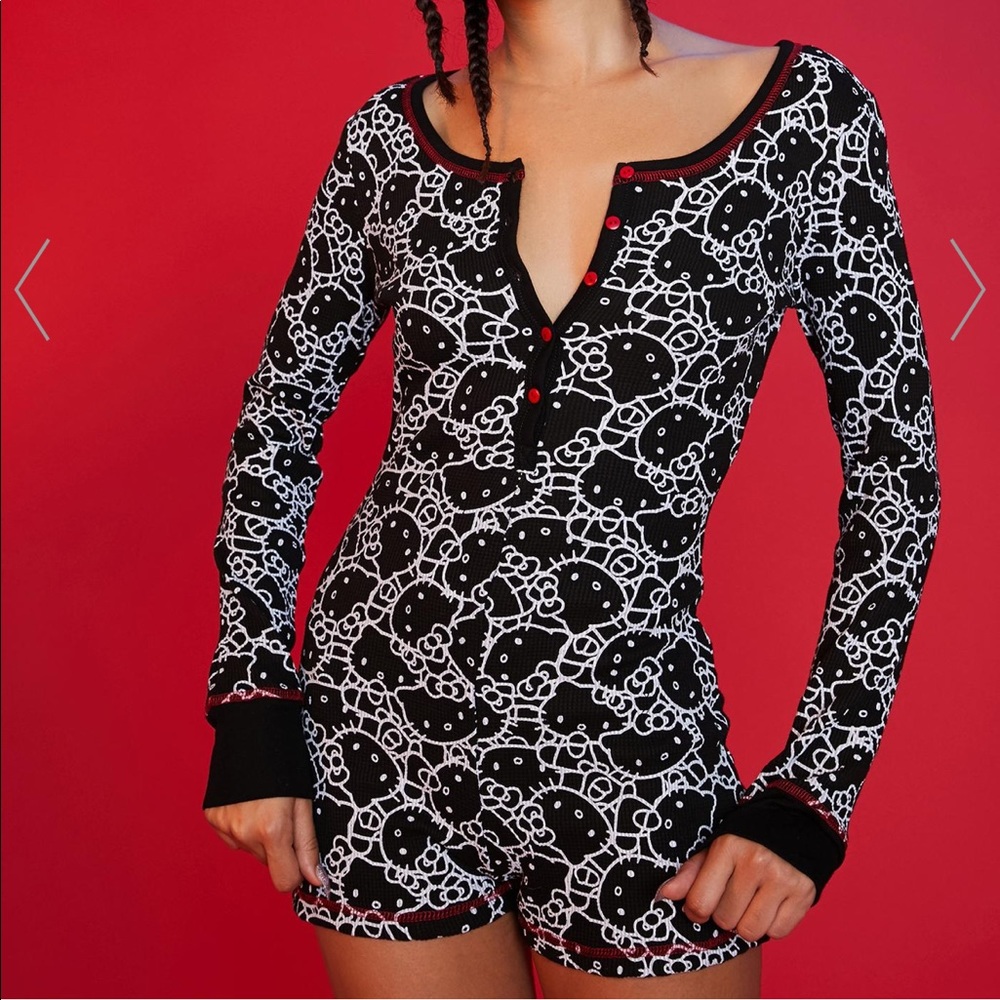 Hello Kitty Thermal Onsies